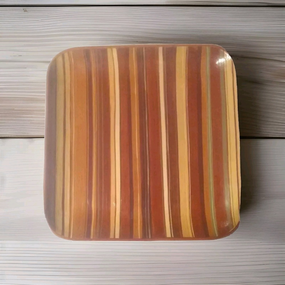Serving Platter 16" X 16" Raymond‎ Waites Rondo Fall Thanksgiving Holiday